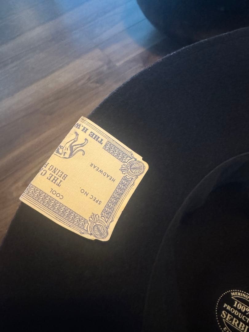 THE H.W.DOG&CO. トラベラーズハット　ネイビー　TRAVELERS