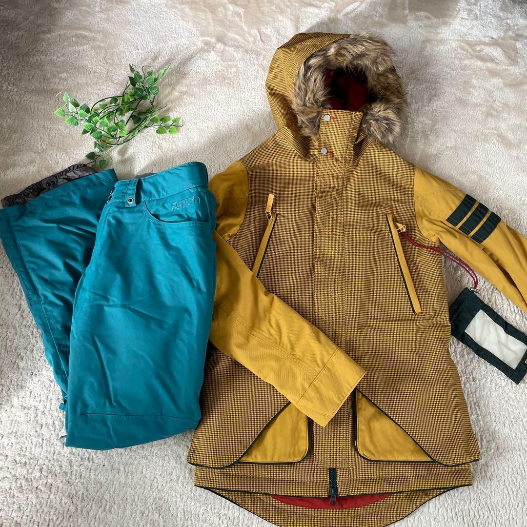 Burton バートン スノーボード ウェア 上下セット XSバートン ak サイ