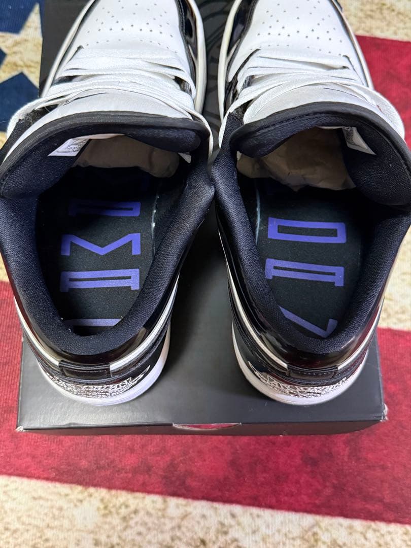 靴 Nike Air Jordan 1 Low \"Concord\"