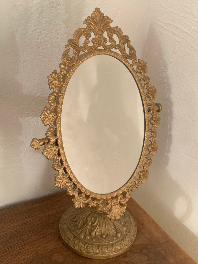 フランス　蚤の市　鏡　ブロカント フランス🇫🇷パリ蚤の市🌿やっぱり蚤の市って楽しい！久しぶりの