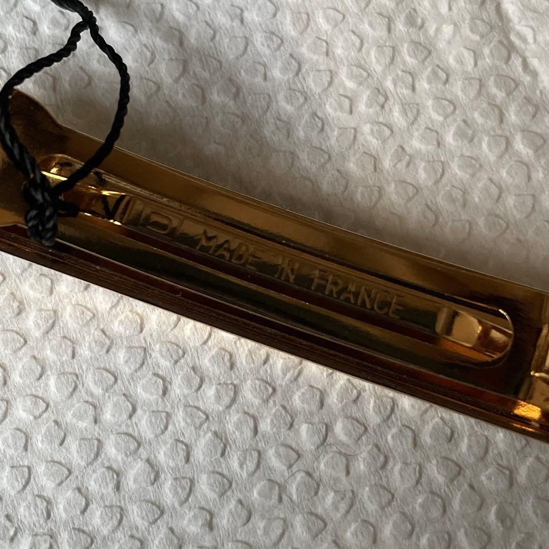 未使用品】CHANEL ロゴ バレッタ 98P 箱付き - メルカリ