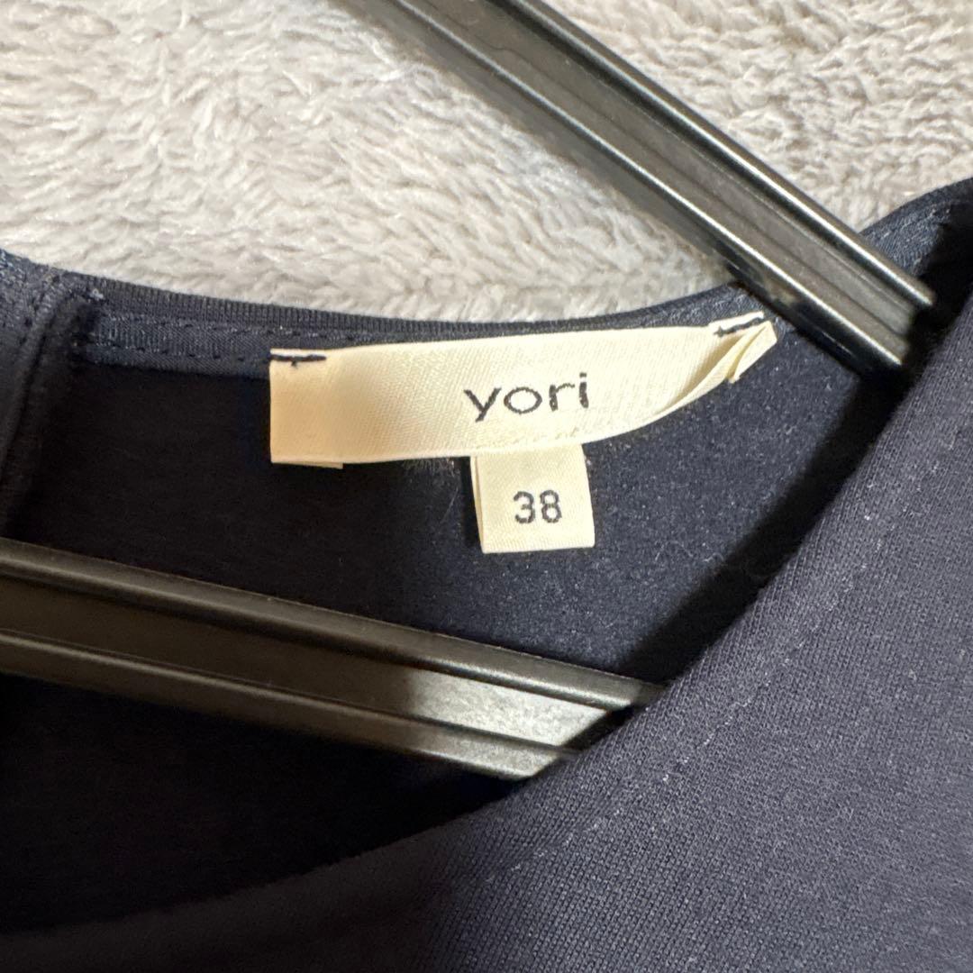 yori ネイビー ぬくぬく ティアード 38 - メルカリ