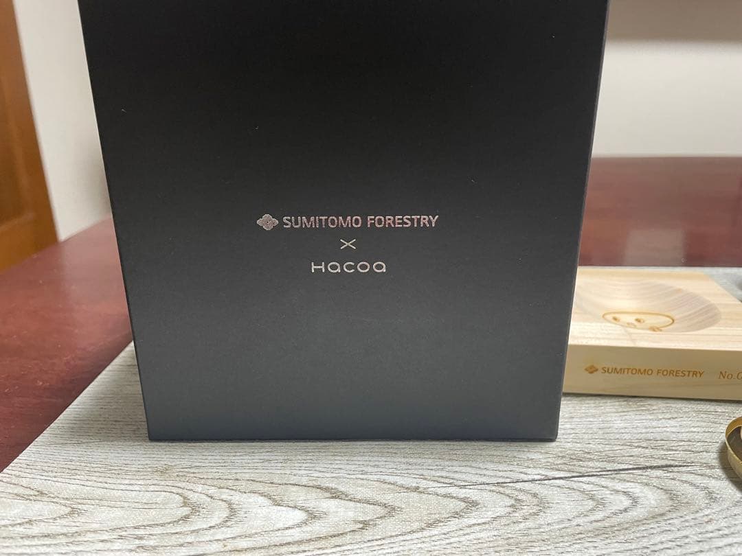 木製 置時計 hacoa×住友林業