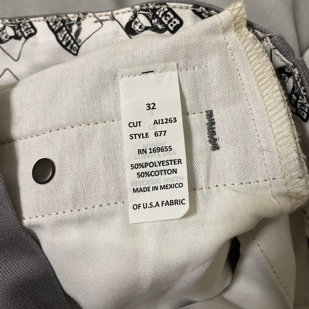 ベンデイビス ゴリラカット グレー W32 L30 山田蓮 山田レン TSY