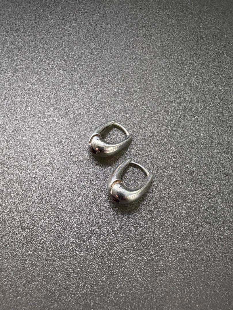 R.ALAGAN ララガン　TINY TINY PUFFY HOOPS 925 R.ALAGAN ララガン-TINY TINY PUFFY HOOPS-SILVER - LOCALERS