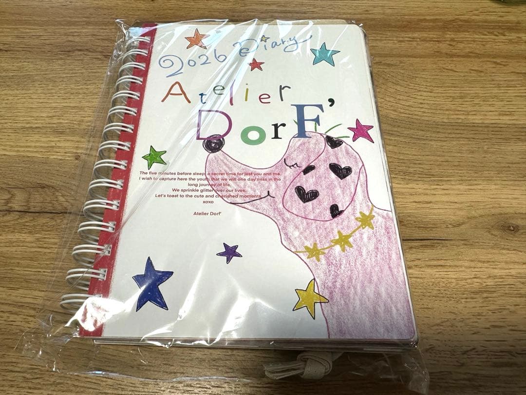 Atelier DorF スケジュール帳　巾着セット Atelier DorF スケジュール帳 2026 巾着セット - メルカリ