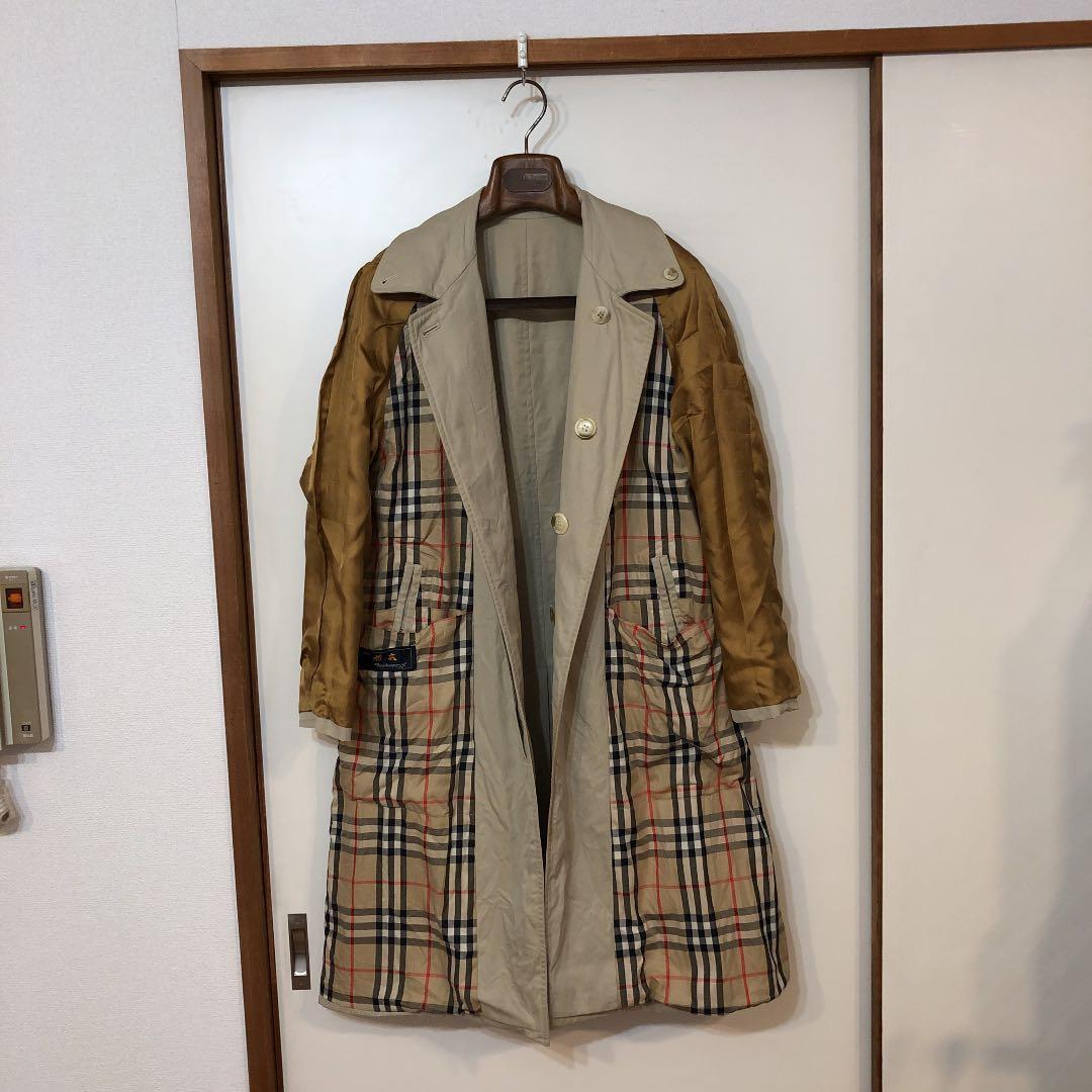 超希少サイズ 高級 ビンテージ バーバリー プローサム ステンカラー