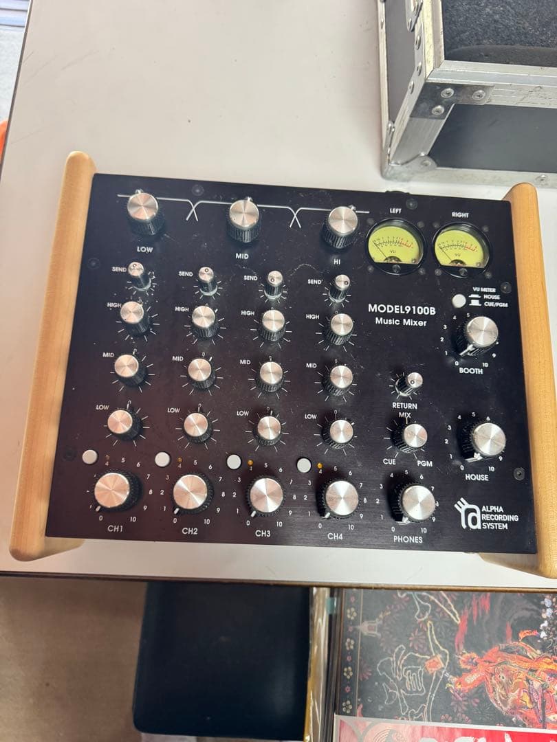 Alpha Recording System 9100B ロータリーミキサー E&S DJR400FX、DJR200、ECLER WARM2 、ARS MODEL9100BWロータリー