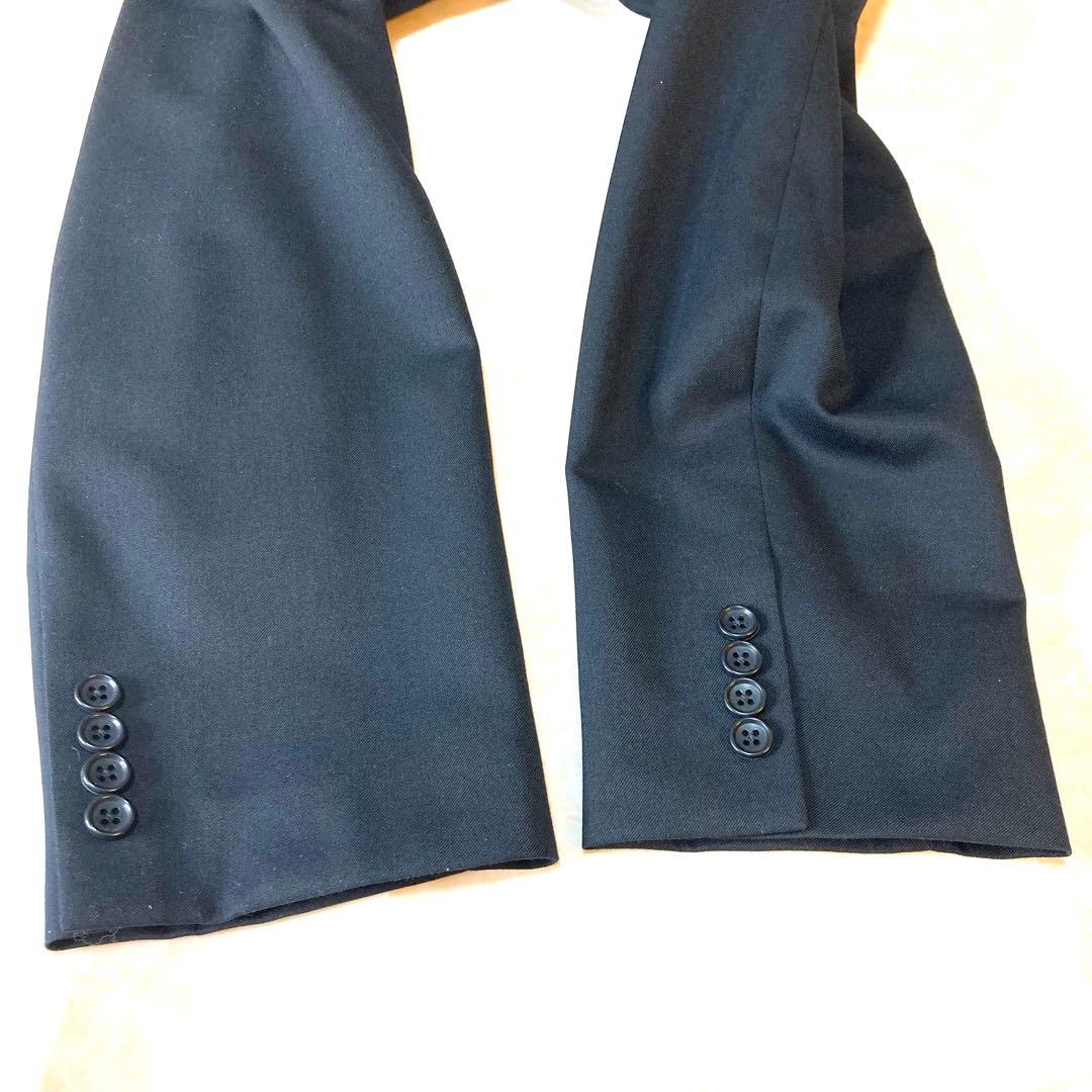 美品 アオキ レミュー セットアップ 黒 スカートスーツ 上5L下6L