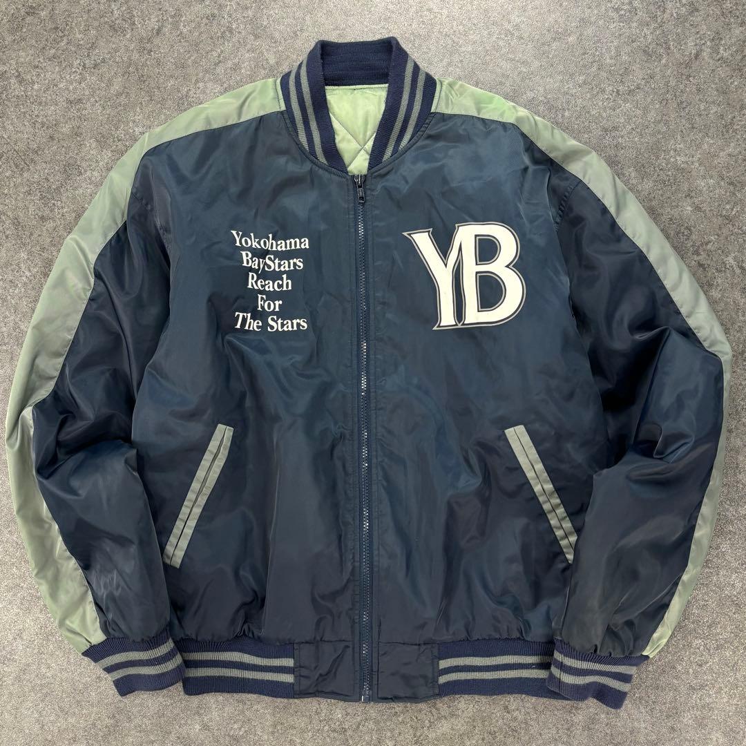 希少 レア 1992 プロ野球 横浜 ベイスターズ スタジャン ブルゾン