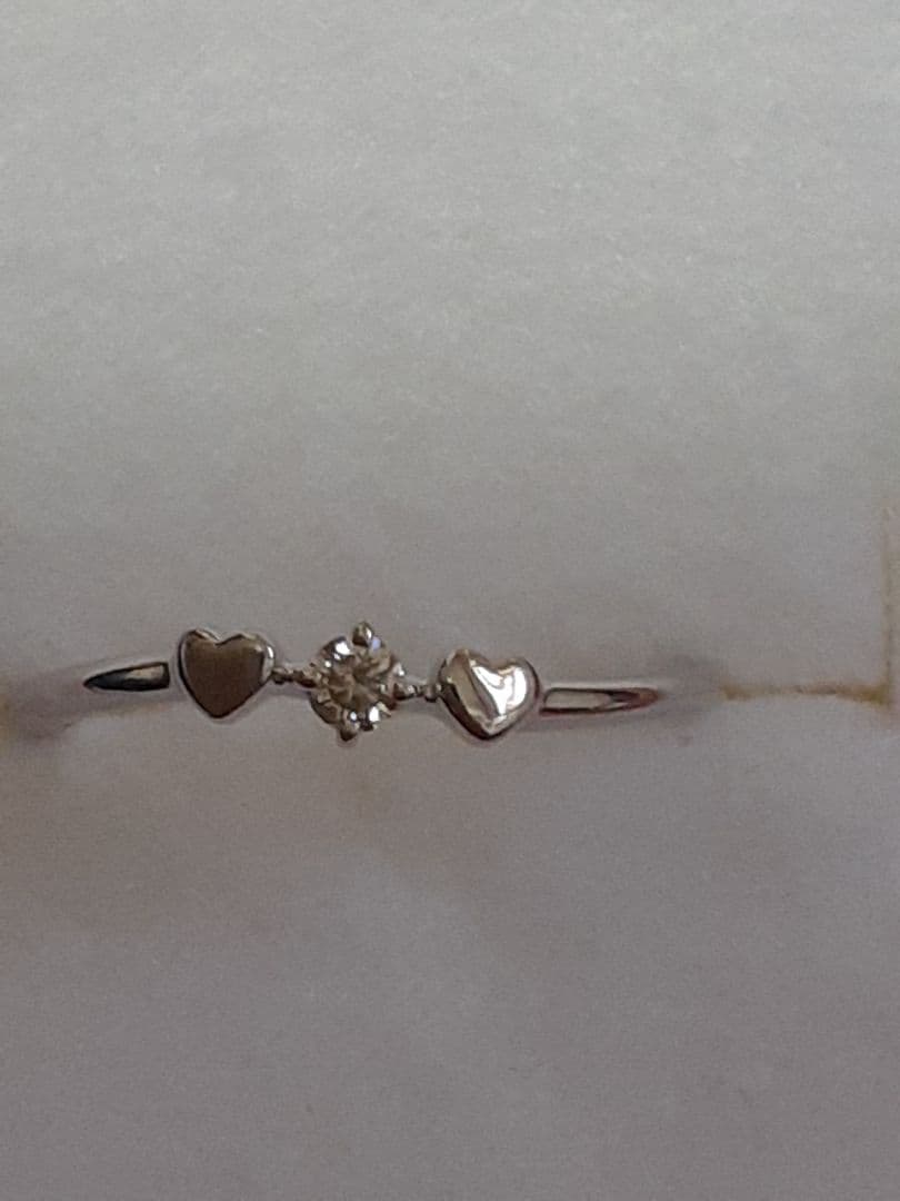 K10wGハ―トダイヤリングお値下げしました。 彼女へのプレゼント K10WG ブルートパーズ＆ラブラドライト イヤリング