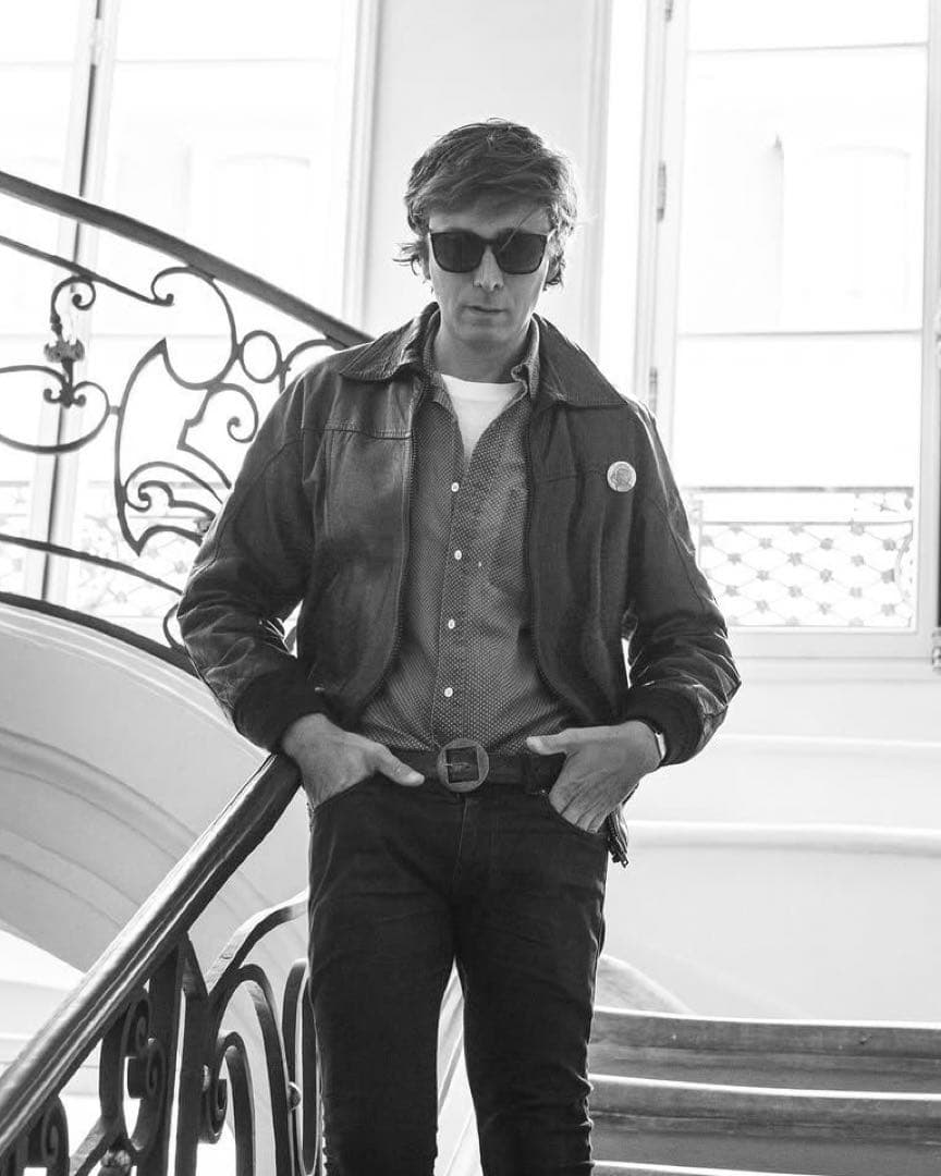 ヴィンテージリブジャンリブレザージャケットエディスリマンSOHO