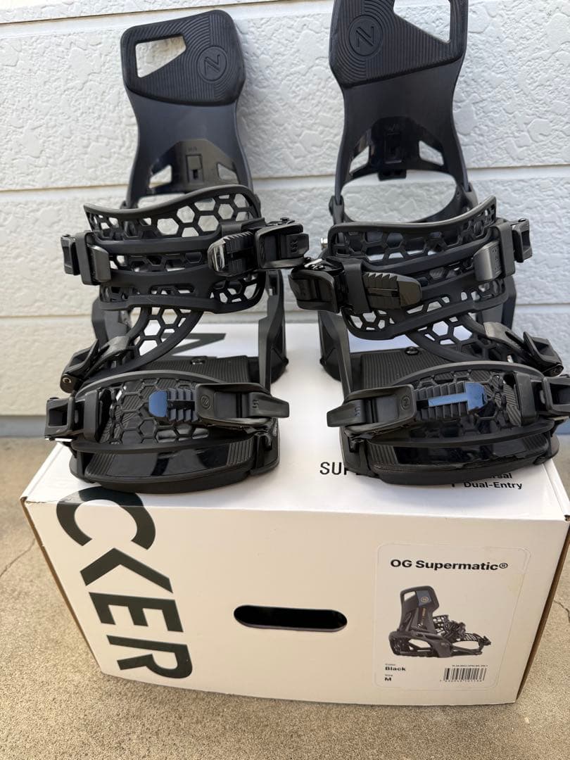 スノーボード 25-26 NIDECKER Supermatic OG Nidecker OG Supermatic Snowboard Bindings - Men's - 25/26