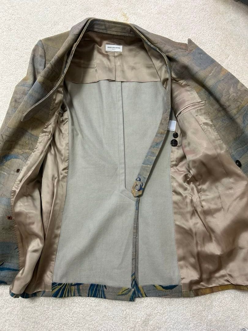 《未使用品》DRIES VAN NOTEN ダブルブレスト　テーラードジャケット