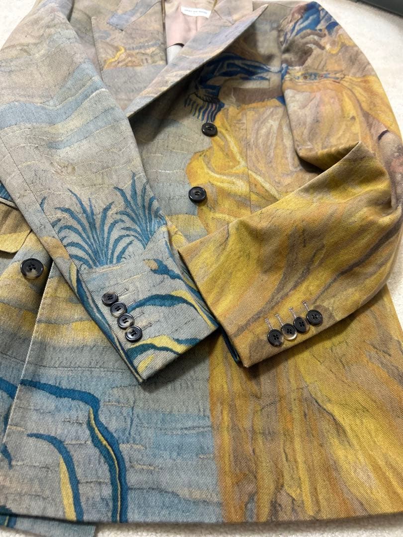 《未使用品》DRIES VAN NOTEN ダブルブレスト　テーラードジャケット