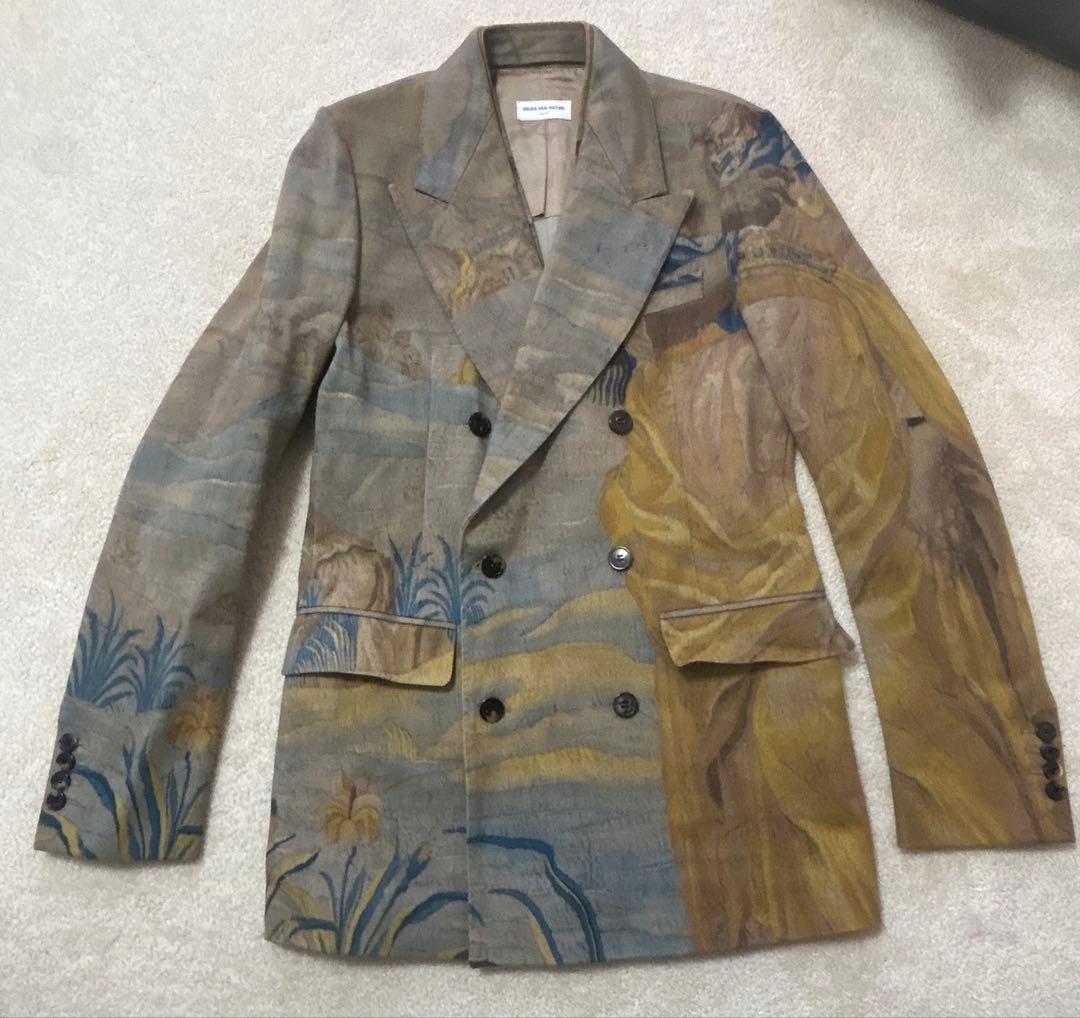 《未使用品》DRIES VAN NOTEN ダブルブレスト　テーラードジャケット