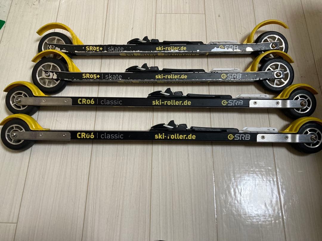 【NNN】ローラースキーセット　スケーティング　クラシカル NNN-NISプレート用：スケーティング】 旧モデル エクセラレーター