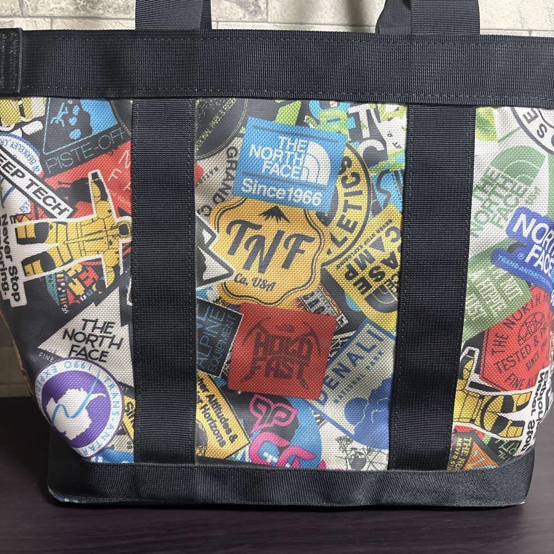 希少！ノースフェイス BCギア トートバッグ ステッカープリント - メルカリ