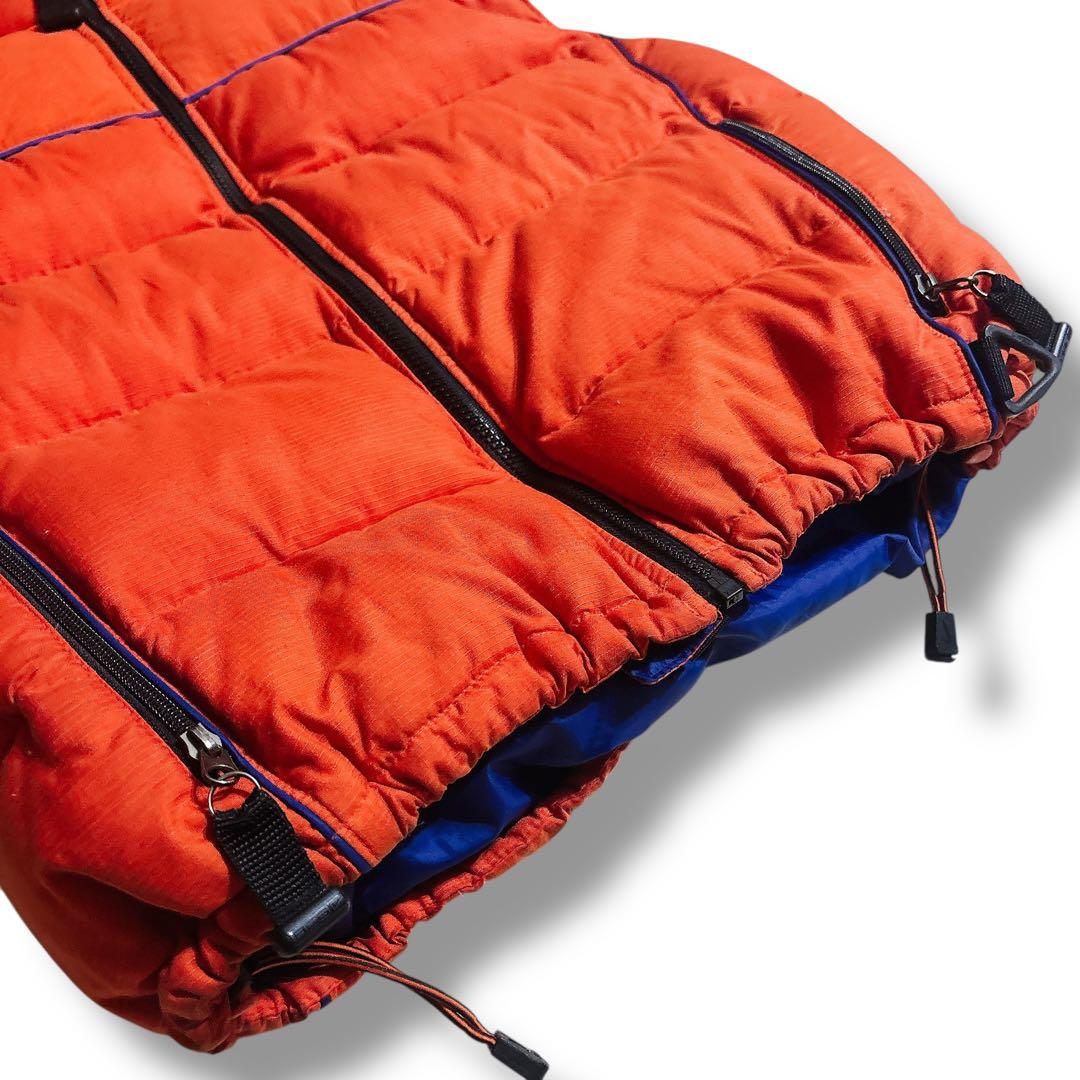 90s NIKE ACG ダウンベスト オレンジ リップストップ ヴィンテージ