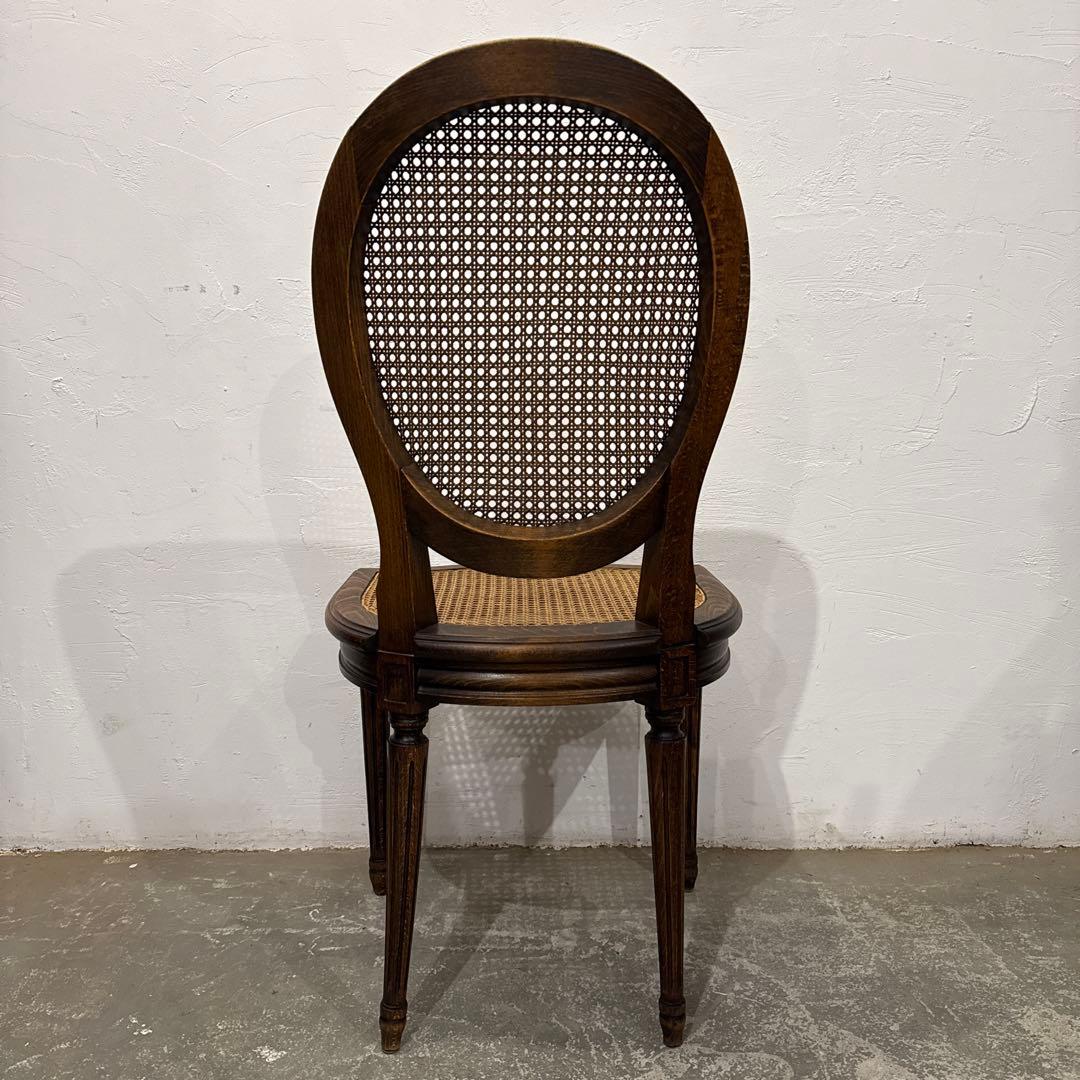 ヴィンテージ ダイニングチェア カフェチェア ラタンチェア 2