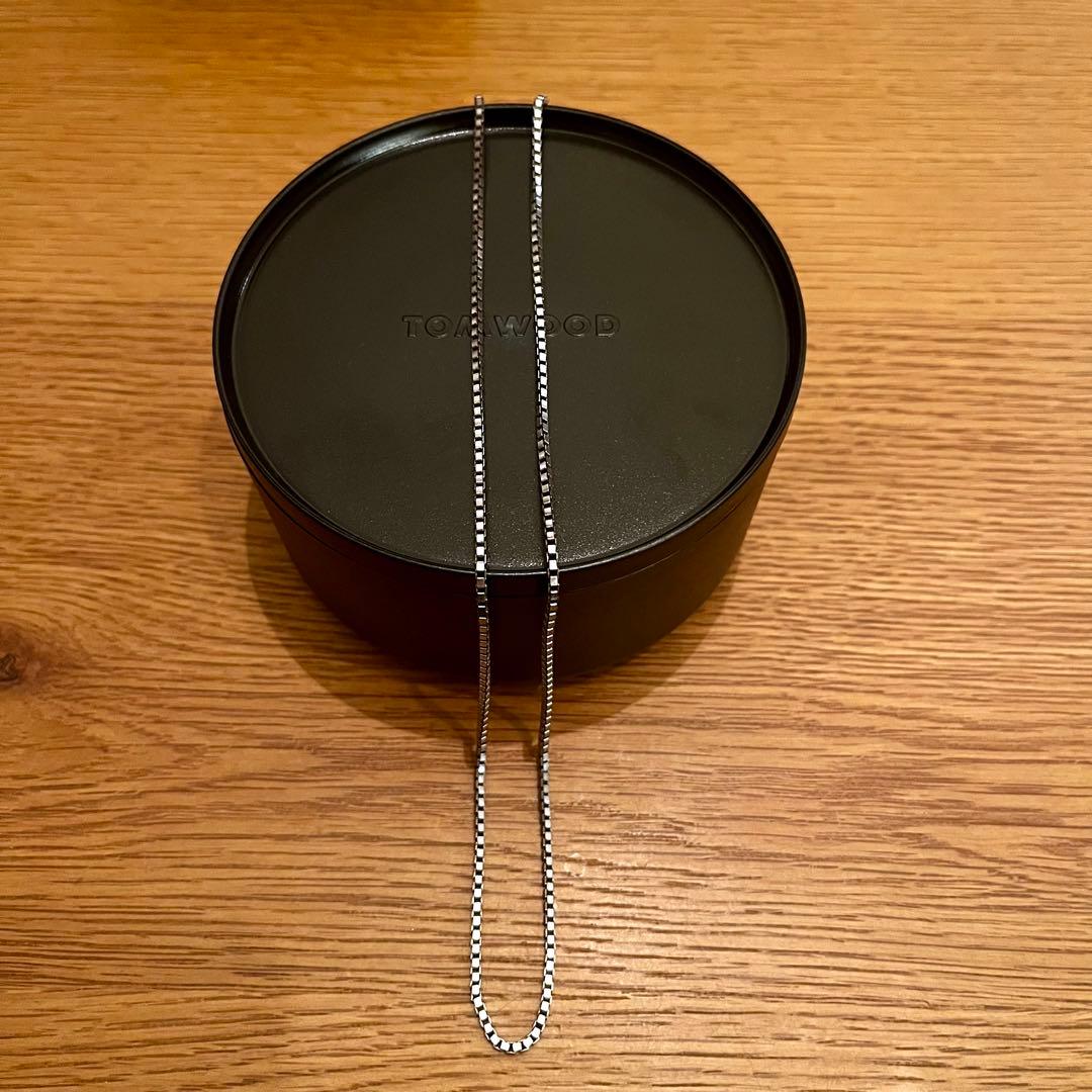 TOMWOOD シルバー チェーンネックレス Tom Wood】スターリングシルバー M カーブチェーンネックレス (Tom