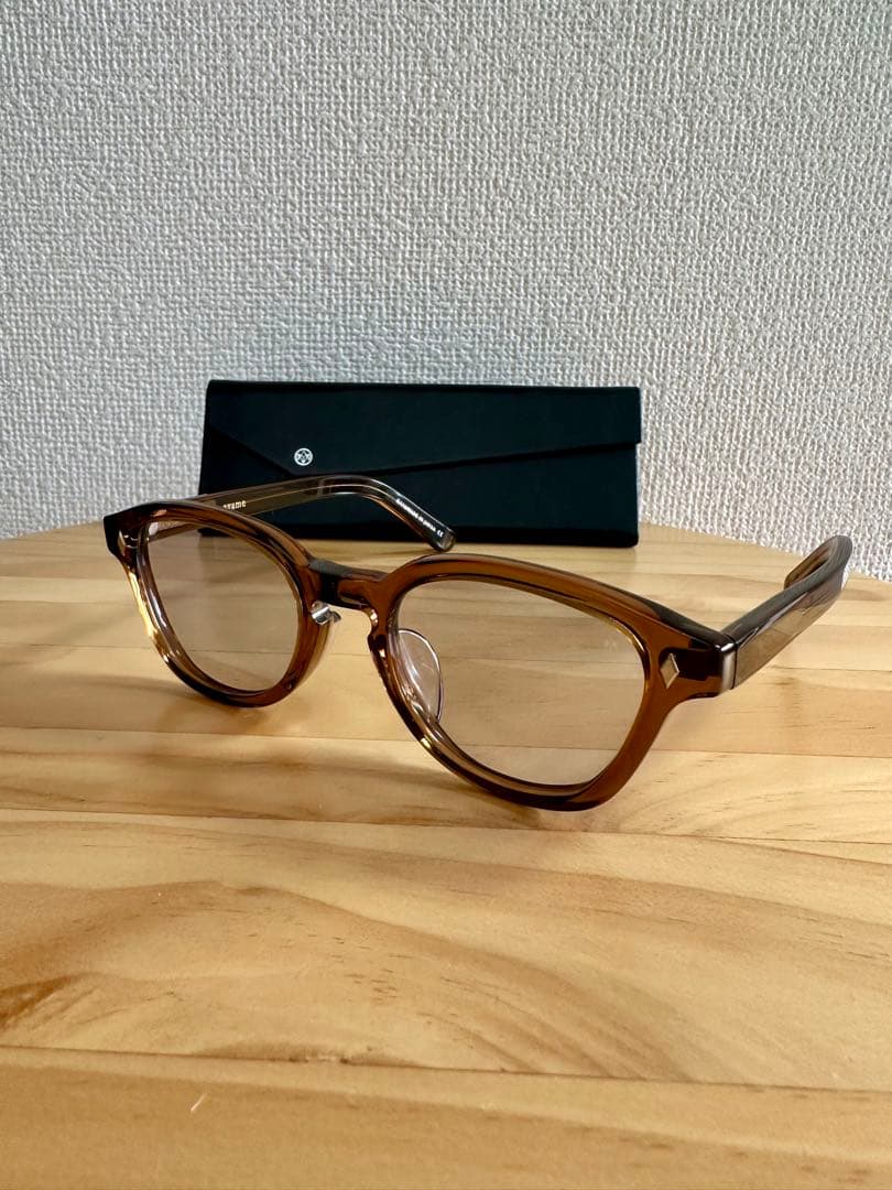 ayame NEWOLD 46 サングラス 眼鏡 度なし カラーレンズ ayame メガネ | 【ayame】 NEWOLD（46） ニューオールド46 DM（Demi