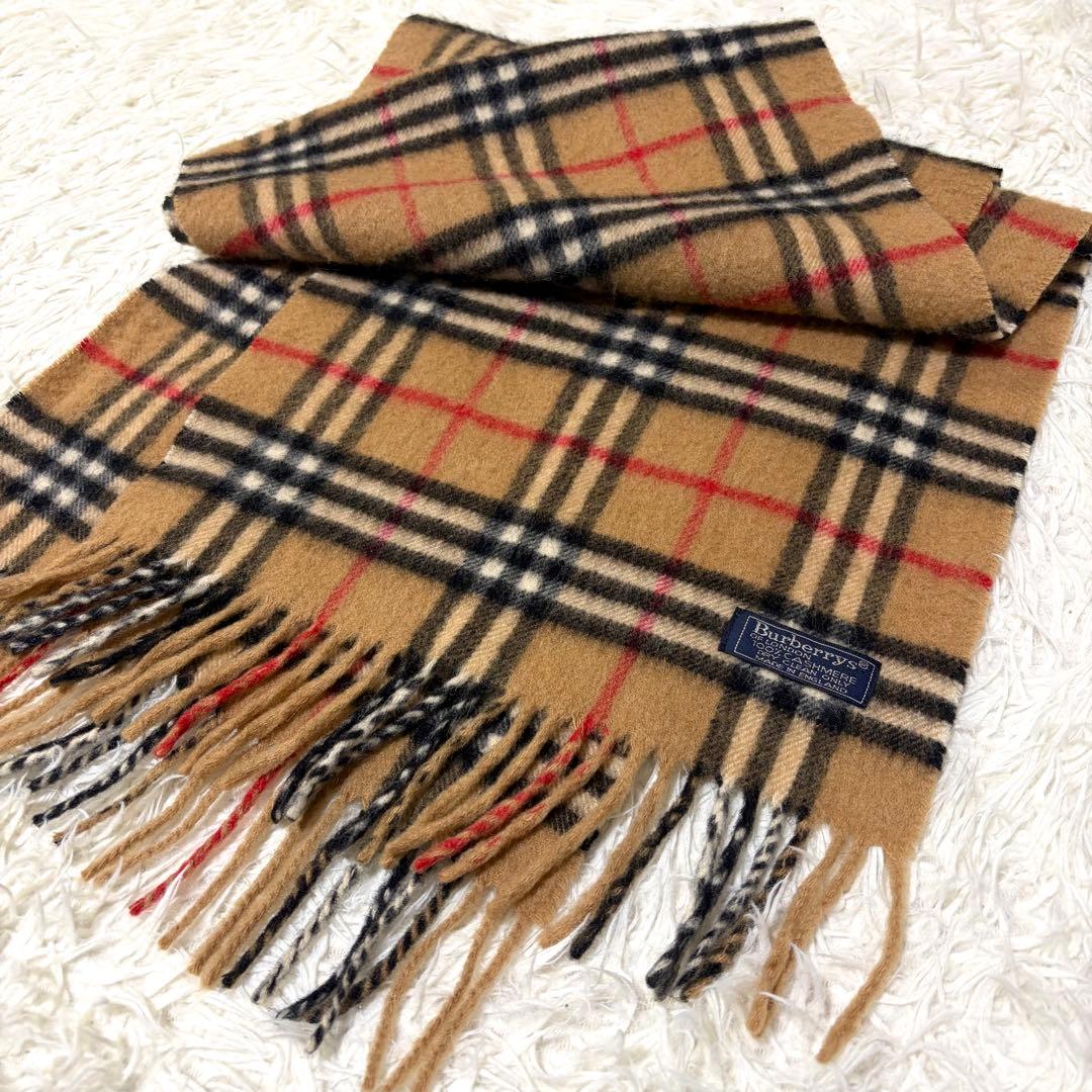 カシミヤ　BURBERRY バーバリー　マフラー 楽天市場】BURBERRY バーバリー マフラー カシミヤ バーバリーチェック