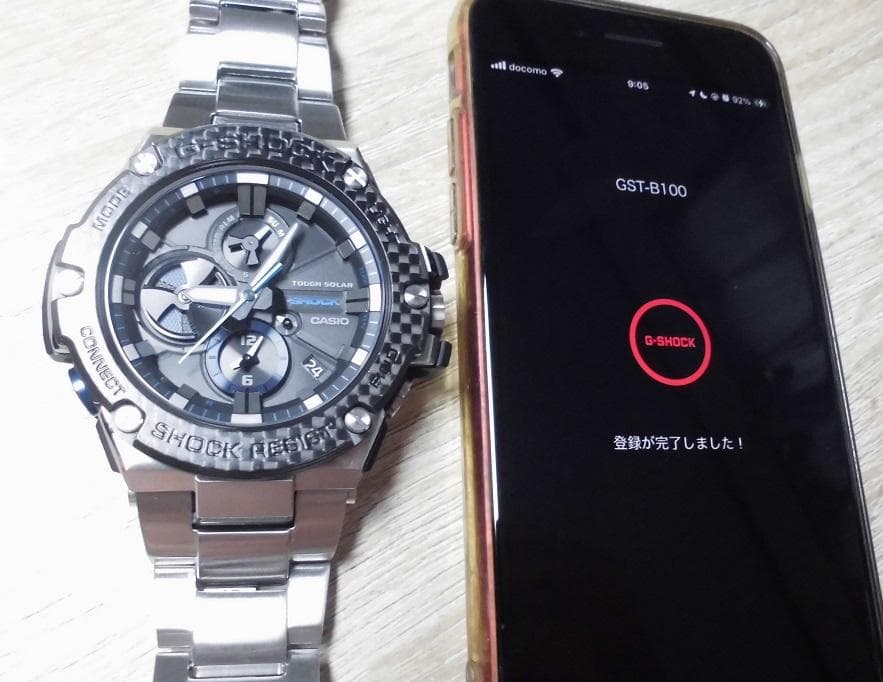 JOY様専用 ジーショック GST-B100XA スマホ接続OK メタルバンド - メルカリ