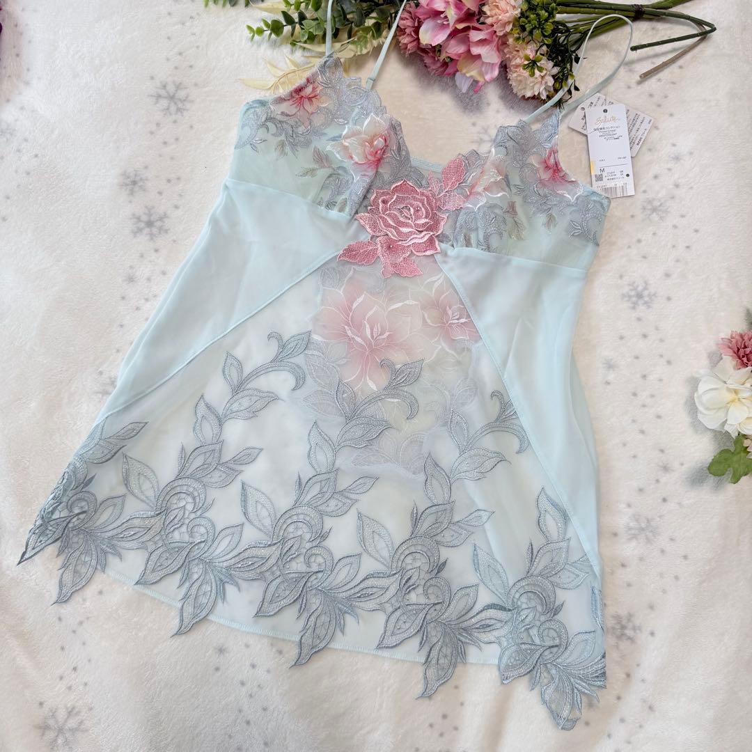 【新品】wacoal サルート 97 マレフィセント　キャミソール　MサイズGB 新品】wacoal サルート 97グループ ノーマルショーツ Mサイズ OB