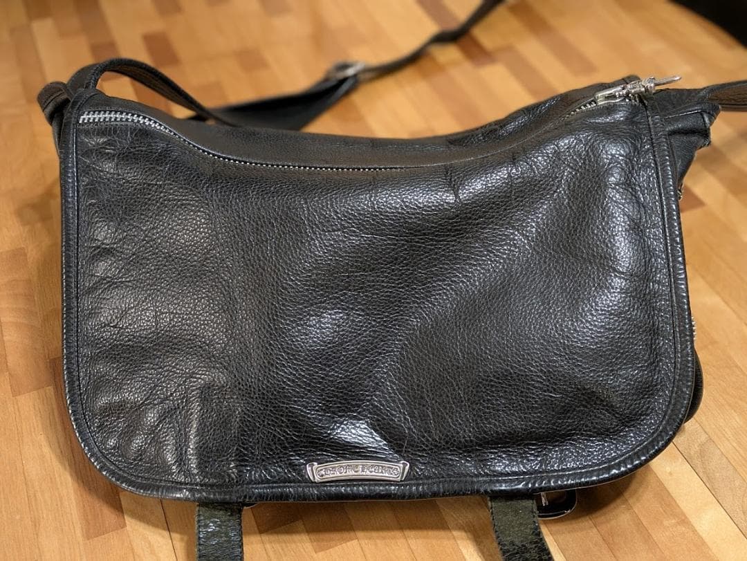 【名作/RINKAN購入】クロムハーツ JJ DEAN ラージ ショルダーバッグ CHROME HEARTS JJ DEAN LG ¥726,000-税込 状態よすぎ😂 入荷の度即売れ