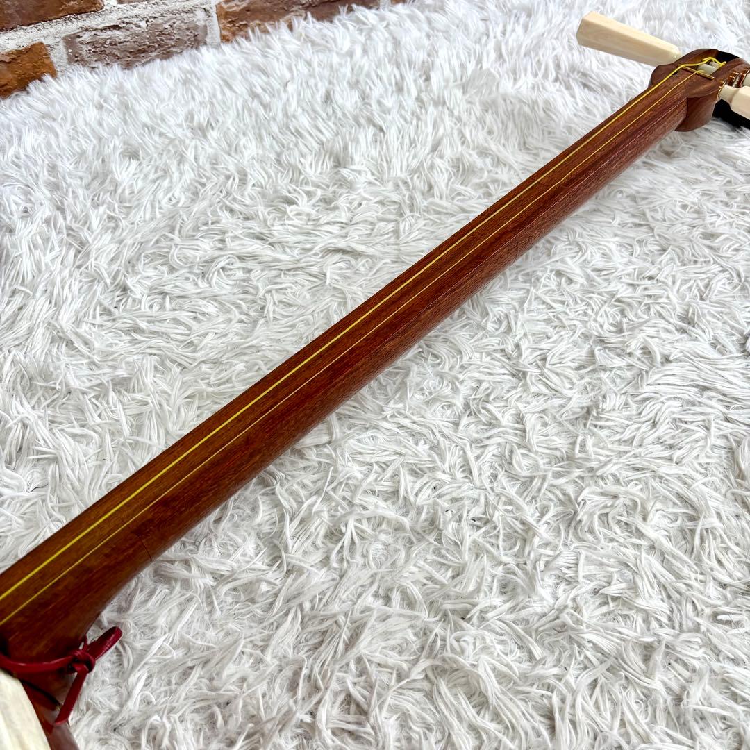 ✨美品✨津軽三味線 太棹 花梨 丸打ち胴 一本ホゾ 和楽器 ハードケース
