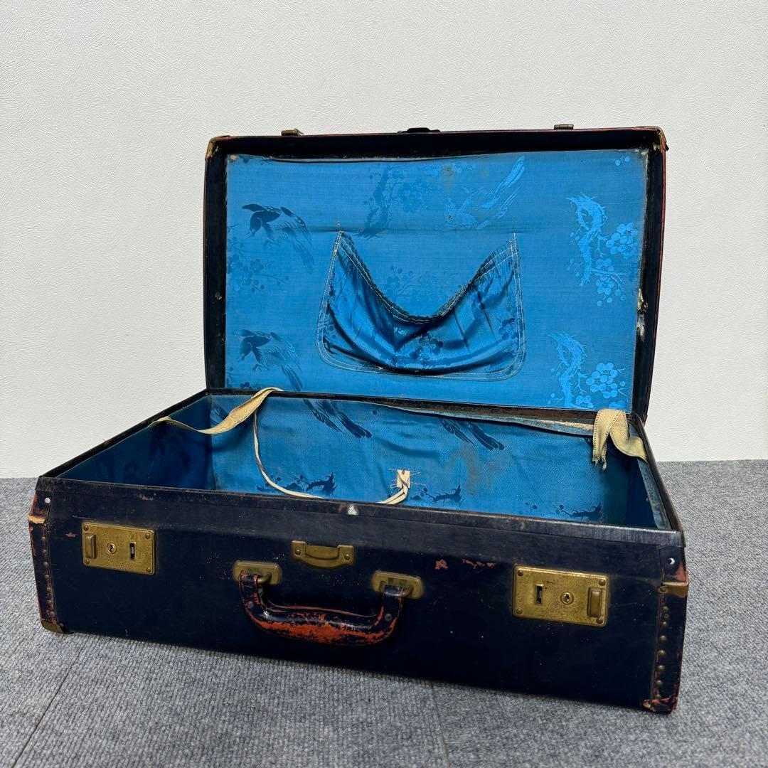 アンティーク レトロ トランク 旅行鞄 - メルカリ