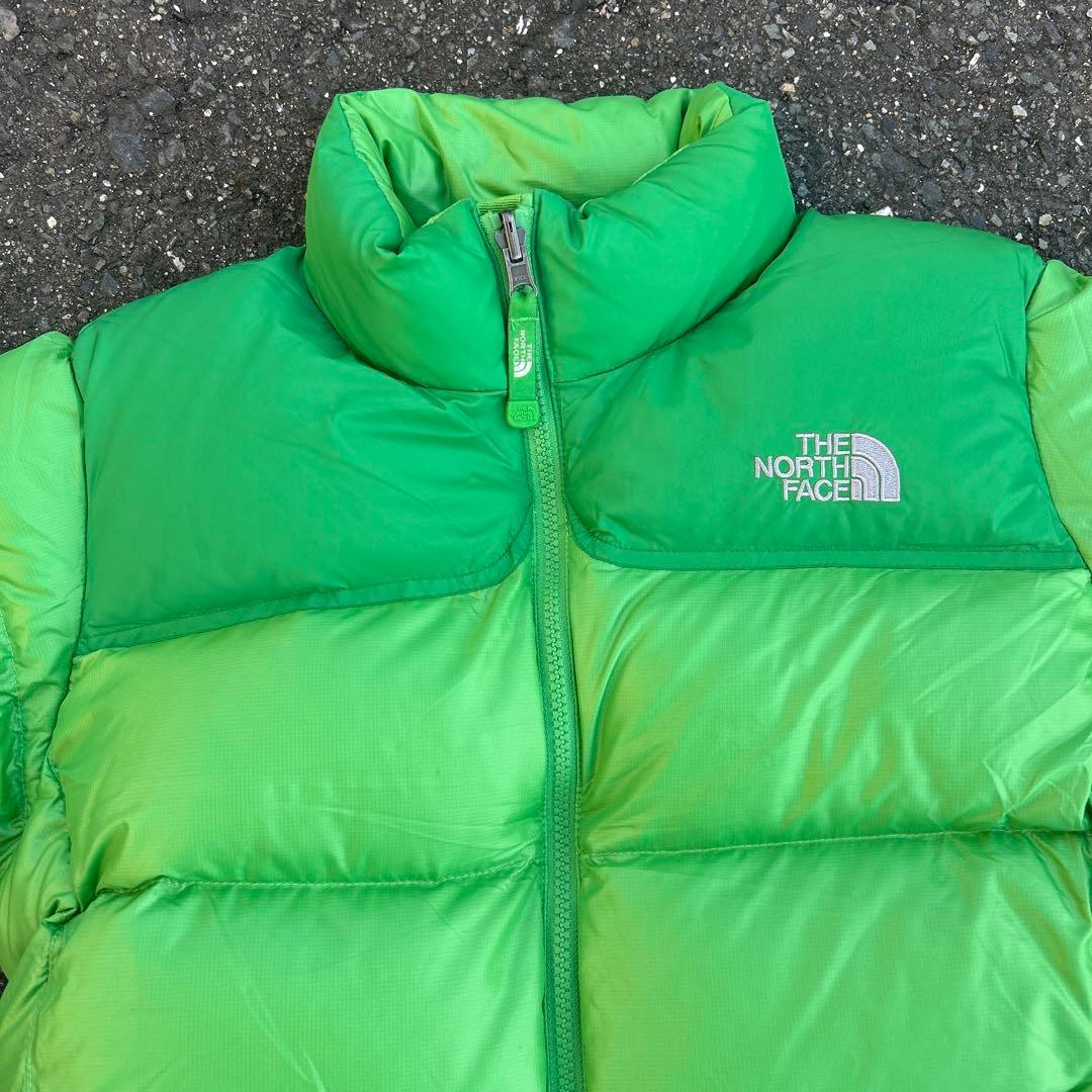 THE NORTH FACE ヌプシ 黄緑 - メルカリ