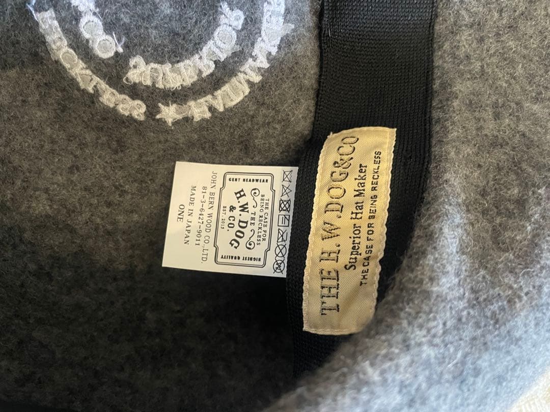 THE H.W.DOG&CO. ベレー帽