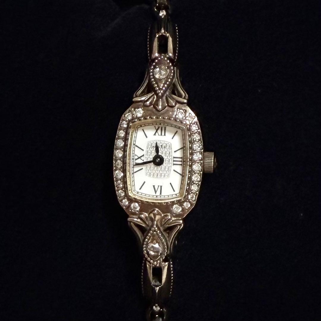 アガット ジュエリーウォッチ ダイヤモンド 0.13ct シルバー 限定 廃盤