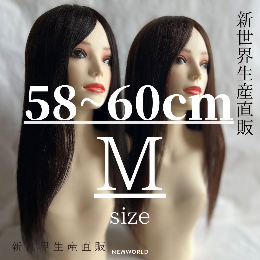 真2026新世界 人毛100%ウィッグ シルクスキン 医療ウィッグ フル