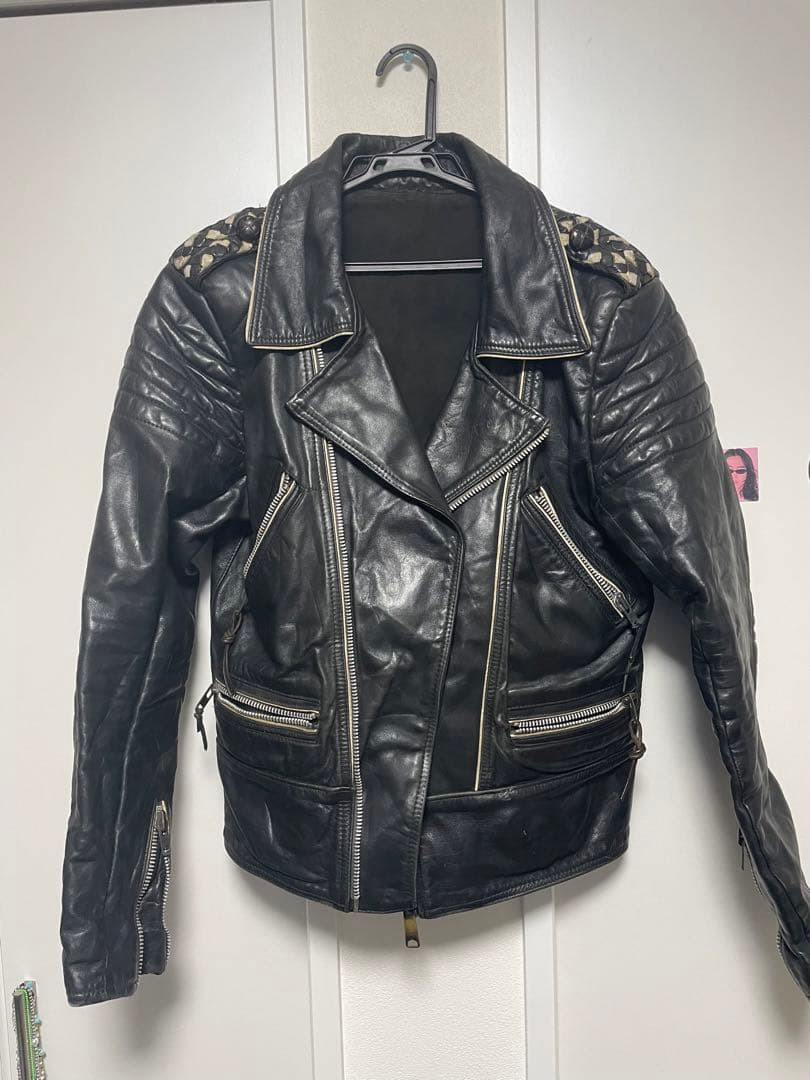 60s~70s ライダースジャケット ヴィンテージ 古着 70s Schott Bros 「Perfecto」 613 1スター パデッド 本革 レザー