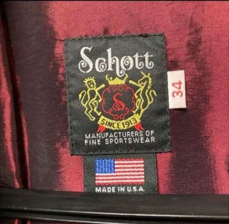 X'mas特価！】【schott】 ショット 641xx size34