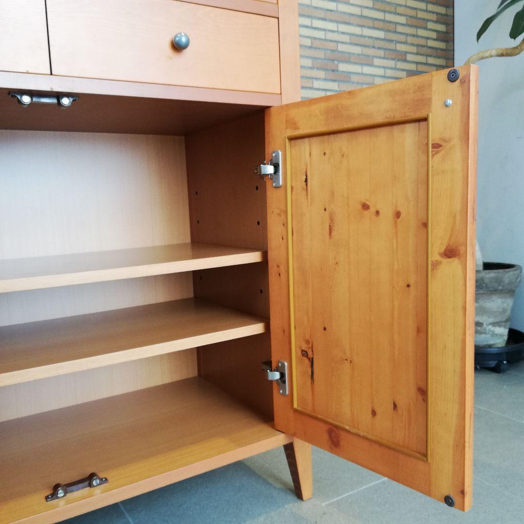 神無月セールΦ【廃番品】ACTUS Elikaカップボード キッチン