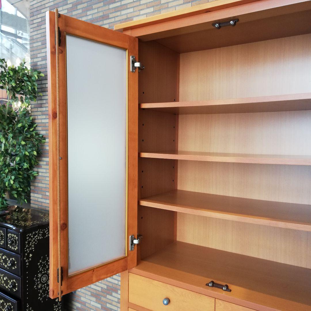 神無月セールΦ【廃番品】ACTUS Elikaカップボード キッチン