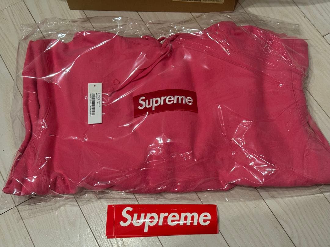Supreme Box Logo Hooded Sweatshirt Lサイズ - メルカリ