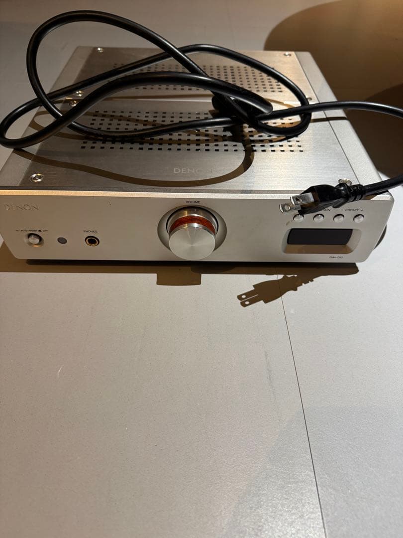 DENON プリアンプ シルバー PMA-CX3 リモコンなし DENON プリアンプ シルバー PMA-CX3 リモコンなし DENON プリアンプ