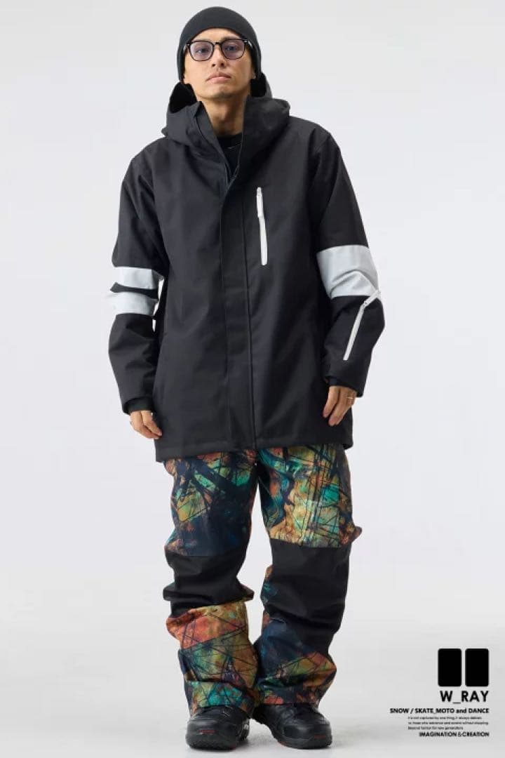 スノーボードウェア　上下セット　ダブルレイ snow_angel1012 様、ご紹介ありがとうございます❣️ 可愛くきてくれて