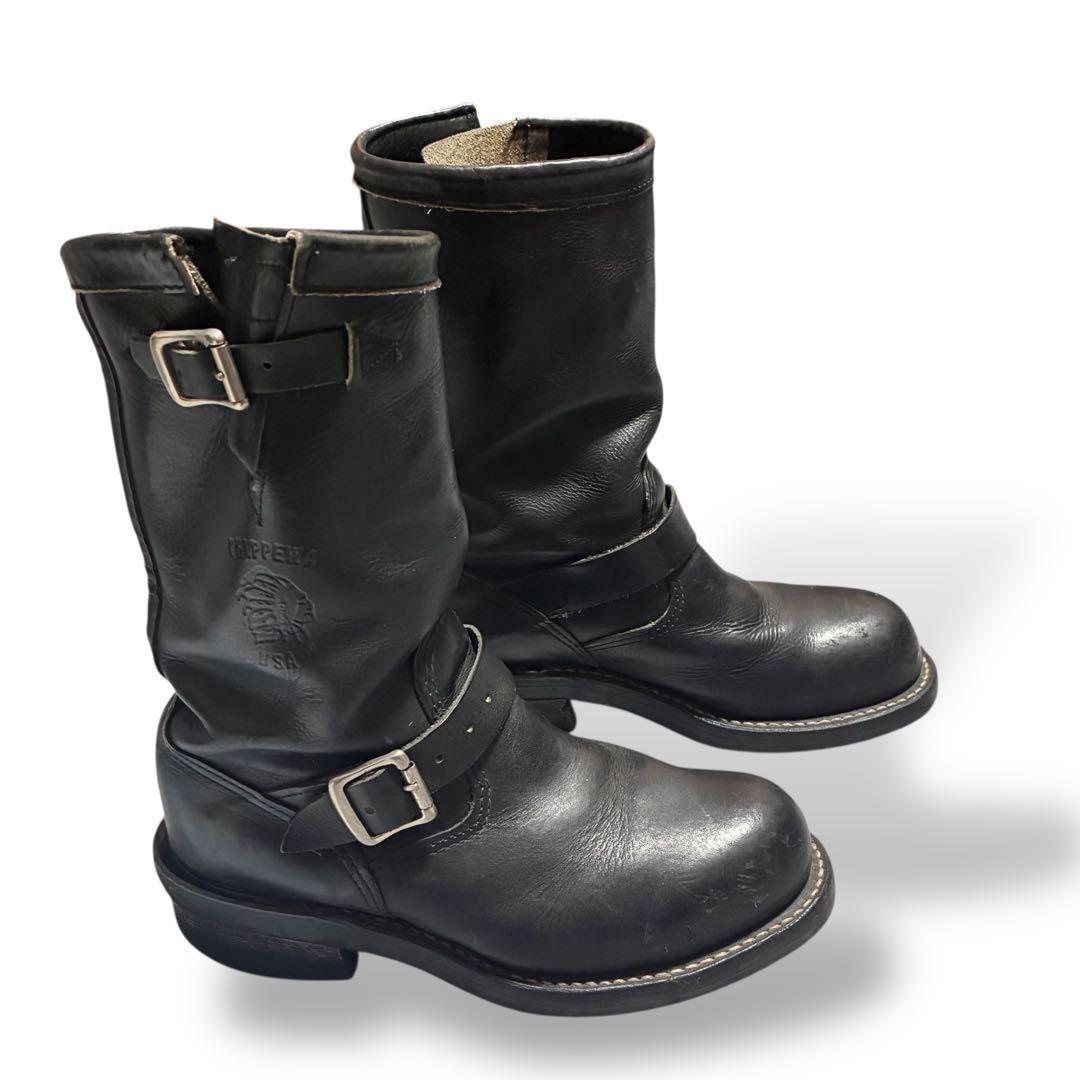 靴 00s chippewa engineerboots y2k 5.5inch