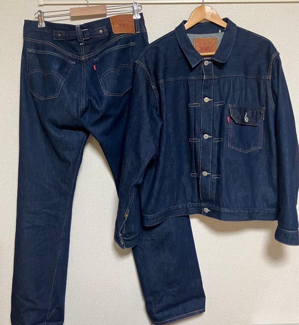 LVC 506XX 501XXデニムジャケット・パンツ セットアップ 506XXのT-Backも育てる〜リジッドの水通しと糊付け、着用レビュー