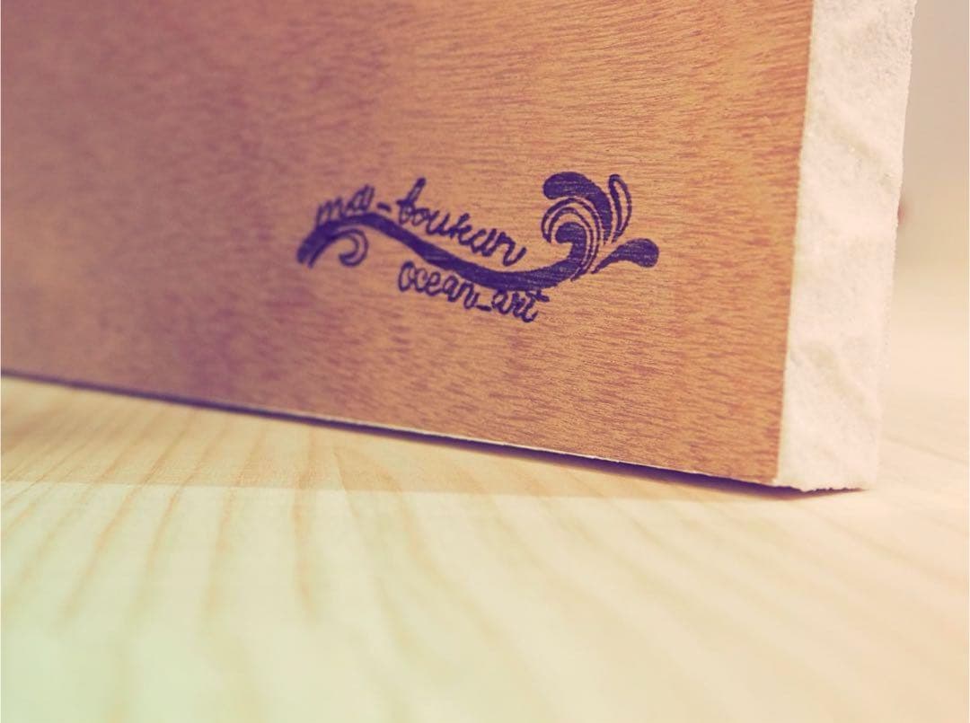 まなまなさん専用！大特価【美術館展示作品】波紋アート／30cmスクエア