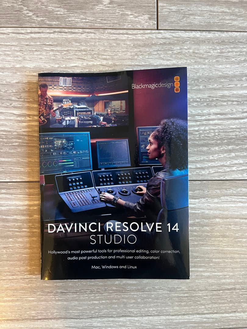 ダビンチリゾルブスタジオ（ライセンスキー） Blackmagic Design DaVinci Resolve Studio（ライセンスキー版） DV
