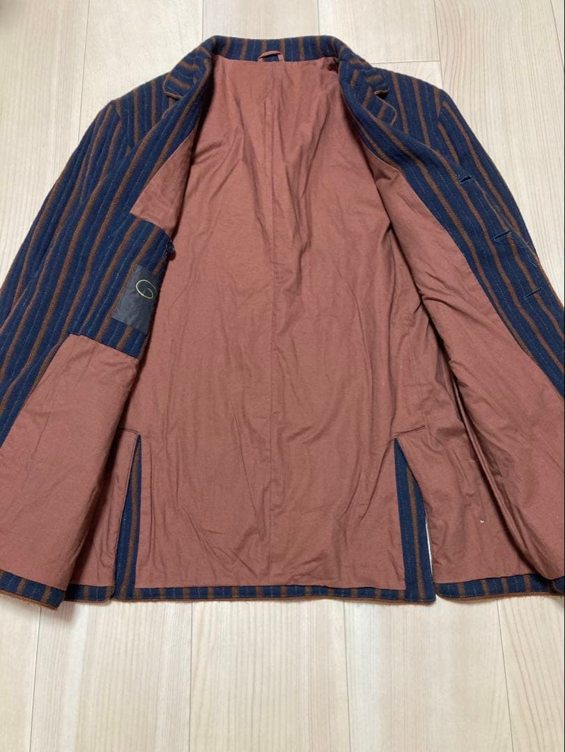 ロメオジリ gigli ストライプウールジャケット - メルカリ