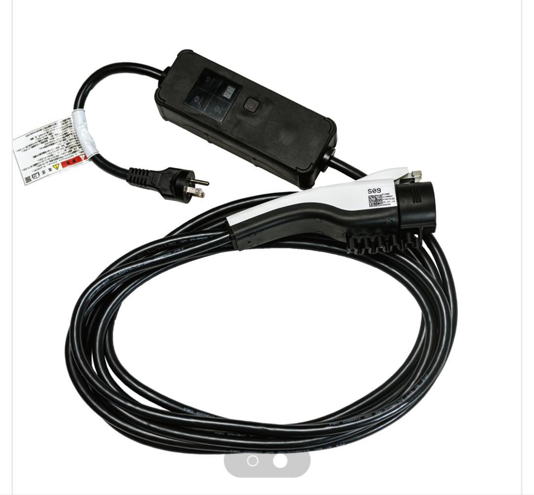 100V EV車　電気自動車 hyundai 充電器 100V 充電　ケーブル 100V EV車 電気自動車 hyundai 充電器 100V 充電 ケーブル - メルカリ