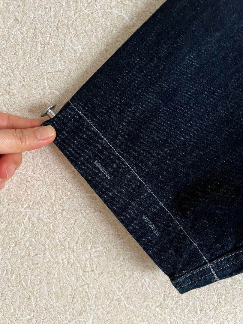 “ソラモナポッシェ”9OZデニムプリズナージャケットアウター・ONE WASH